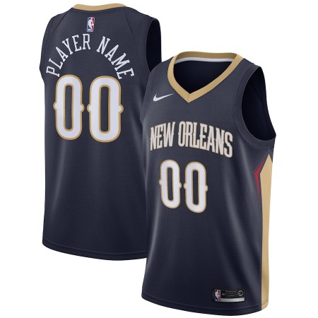 Maillot Basket New Orleans Pelicans Personnalisé 2020-21 Nike Icon Edition Swingman - Homme